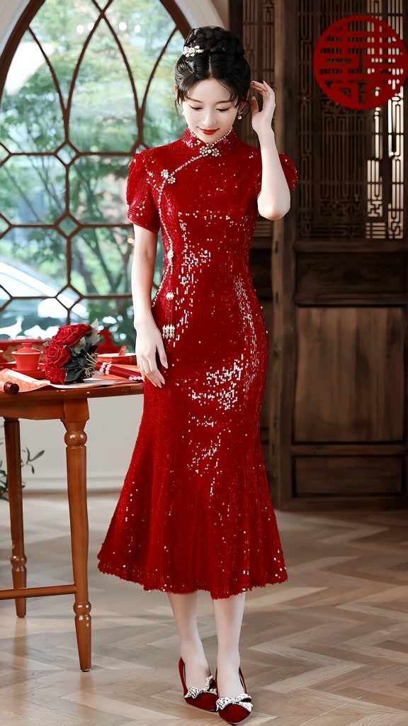 旗袍 - 旗袍作品 6/8 - 易姝专业旗袍摄影